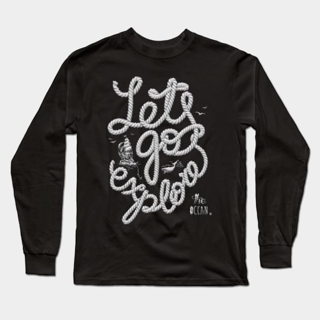 Cool Explore Long Sleeve T-Shirt by aaallsmiles